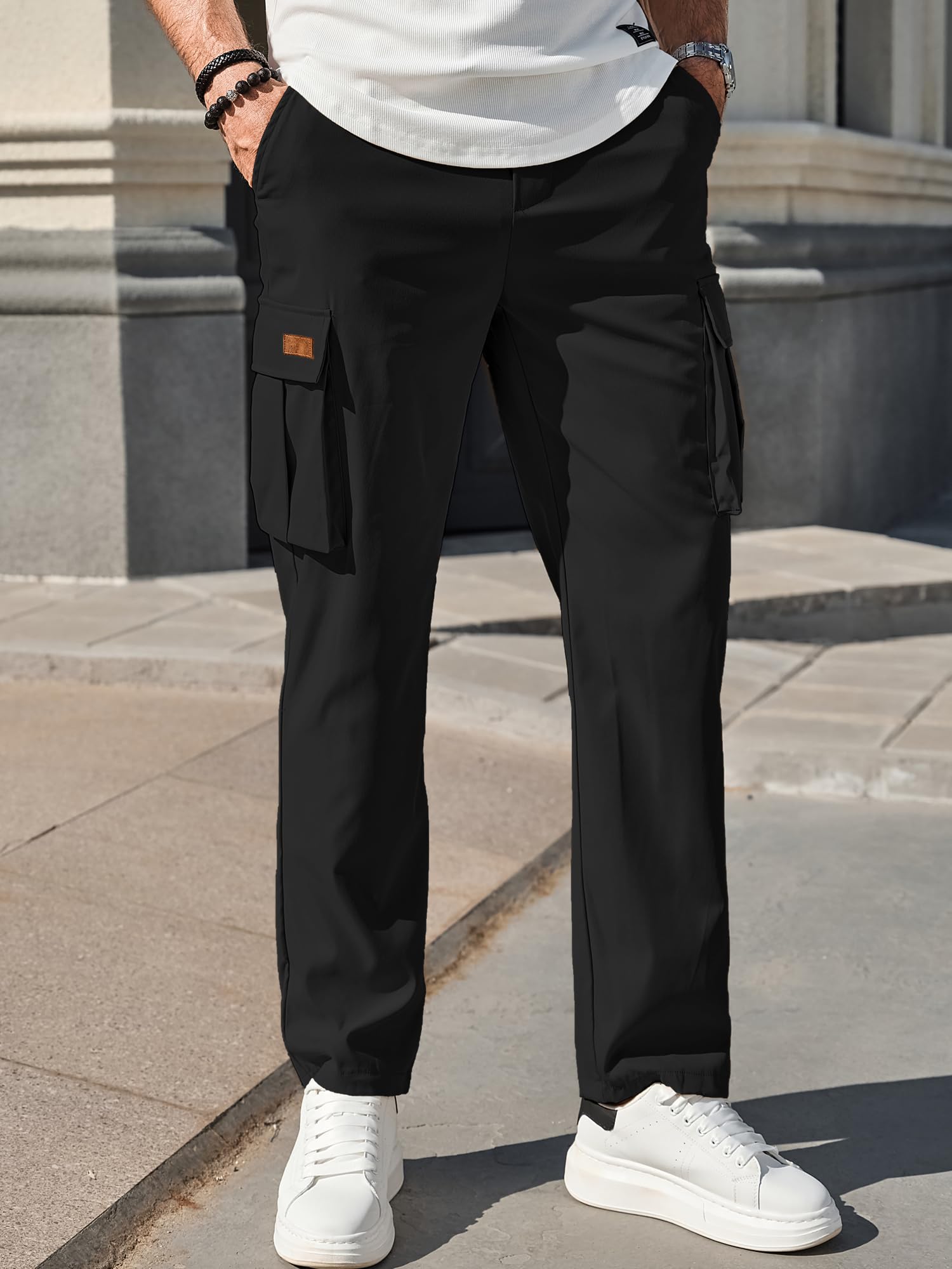 Mens Fashion Cargo Pants - Men's Spring and Autumn Fashionable Overalls