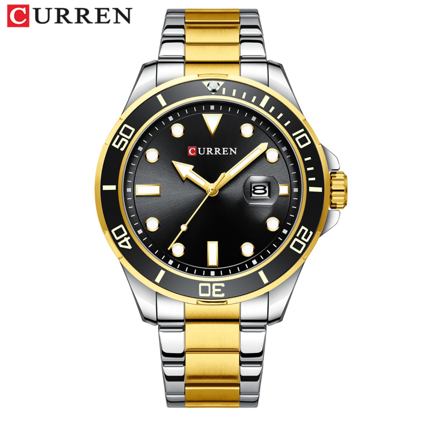 CURREN New Green Water Ghost S - огляд і ціна Fashion Mens Watches