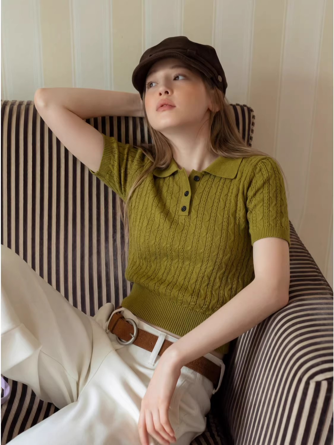 Fashion Casual Style Twist Cab - огляд і ціна Polo Shirt Slim