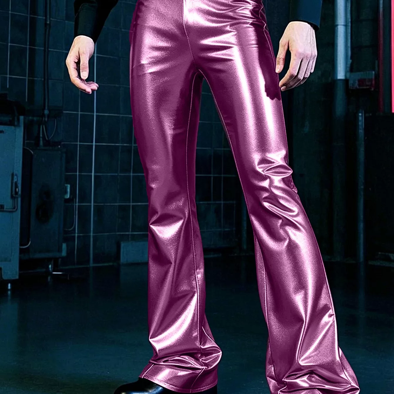 Steampunk Nightclub Mens Gloss - огляд і ціна Men'S Dress Pants Fashion