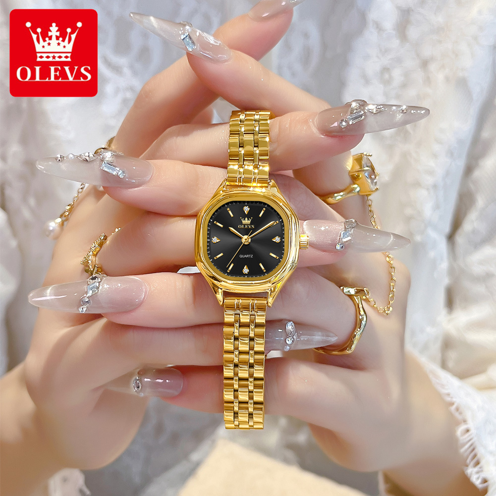 OLEVS 5888 Ladies Watches Gold - огляд і ціна Fashion Mens Watches