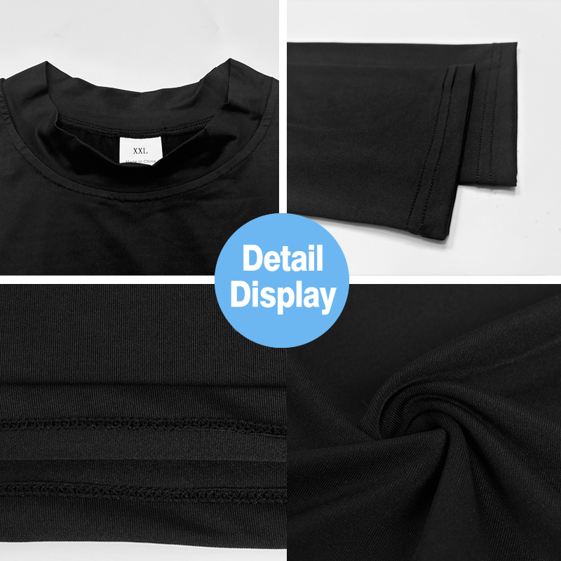 Men's Running Turtleneck Quick - огляд і ціна Compression Shirt Workout