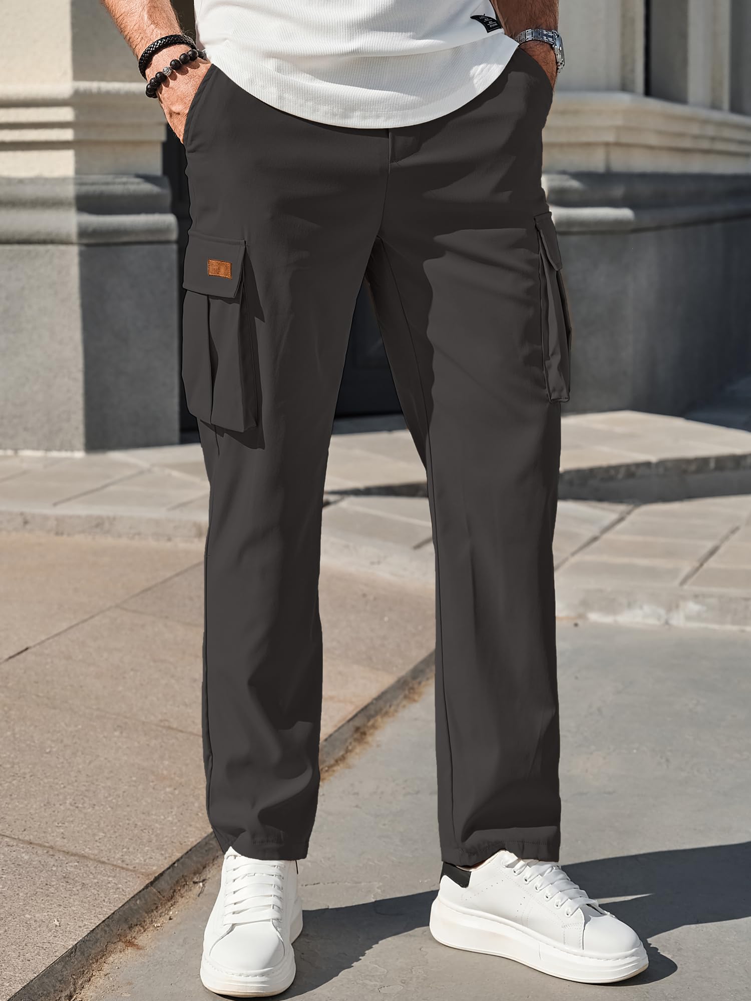Men's Spring and Autumn Fashio - огляд і ціна Mens Fashion Cargo Pants