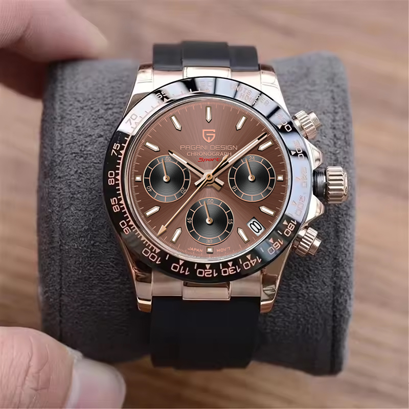 PAGANI DESIGN Men Quartz Chron - огляд і ціна Fashion Mens Watches