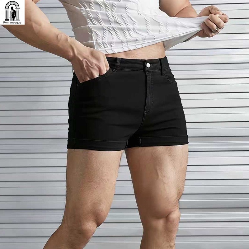 Men's Sexy Slim Fit White Deni - огляд і ціна Men Fashion Jeans