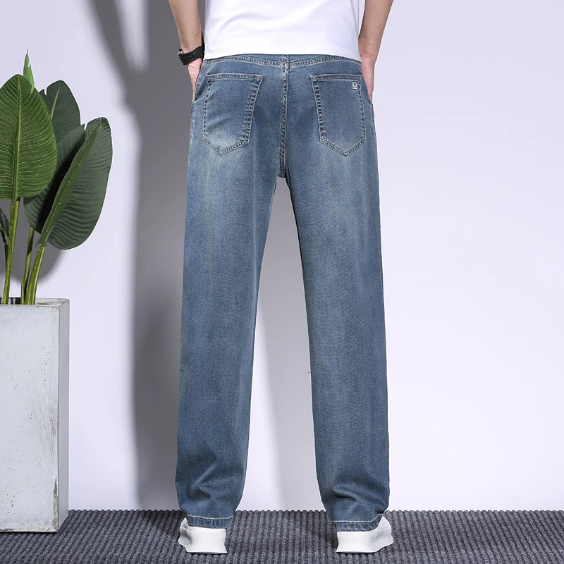 Soft Men's Lyocell Baggy Jeans - огляд і ціна Men'S Fashion With Baggy Jeans