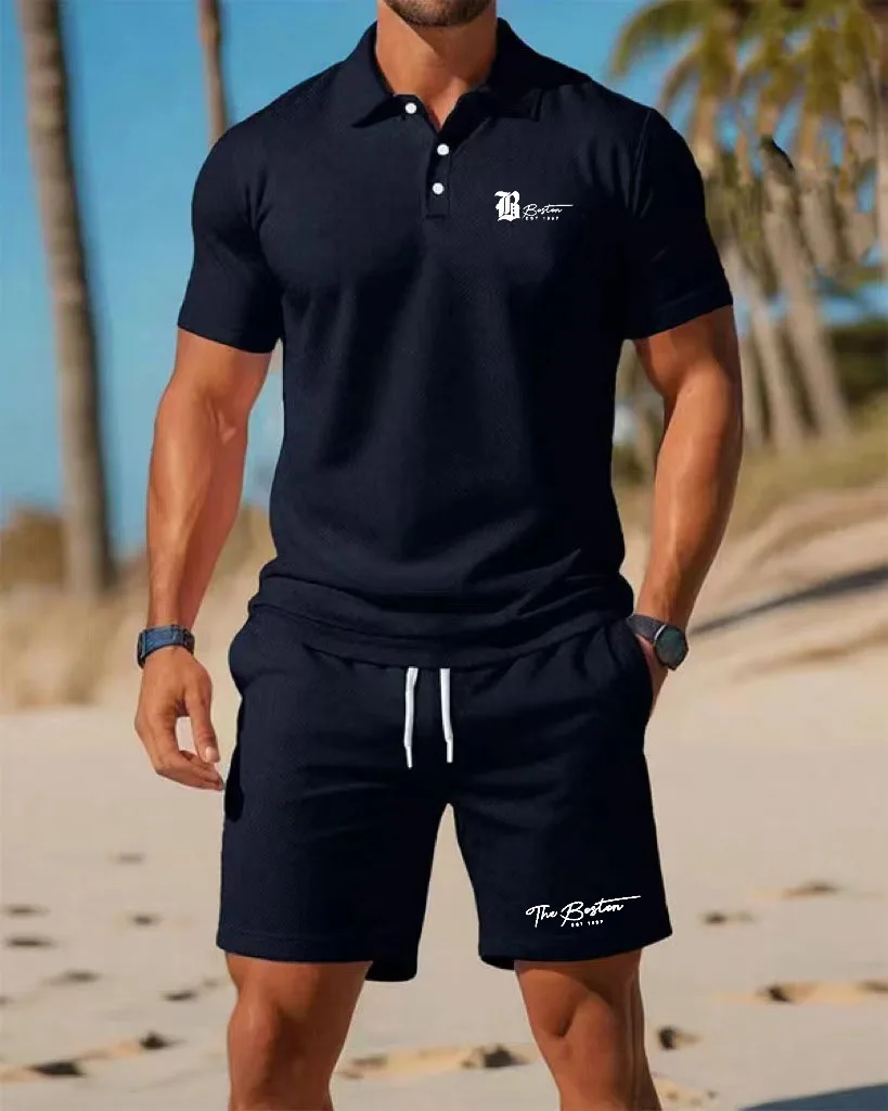 Summer New Men's Polo Shirt Se - огляд і ціна Mens Fashion Style