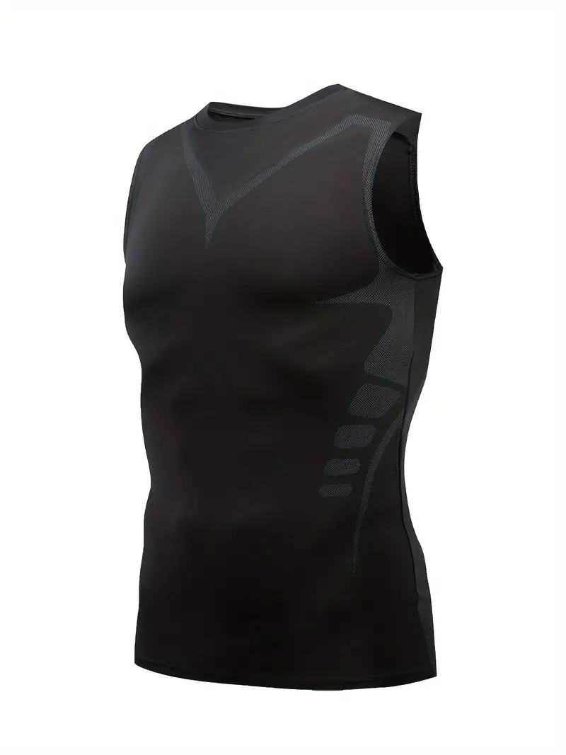 Men's Tight Vest Compression S - огляд і ціна Compression Shirt Workout
