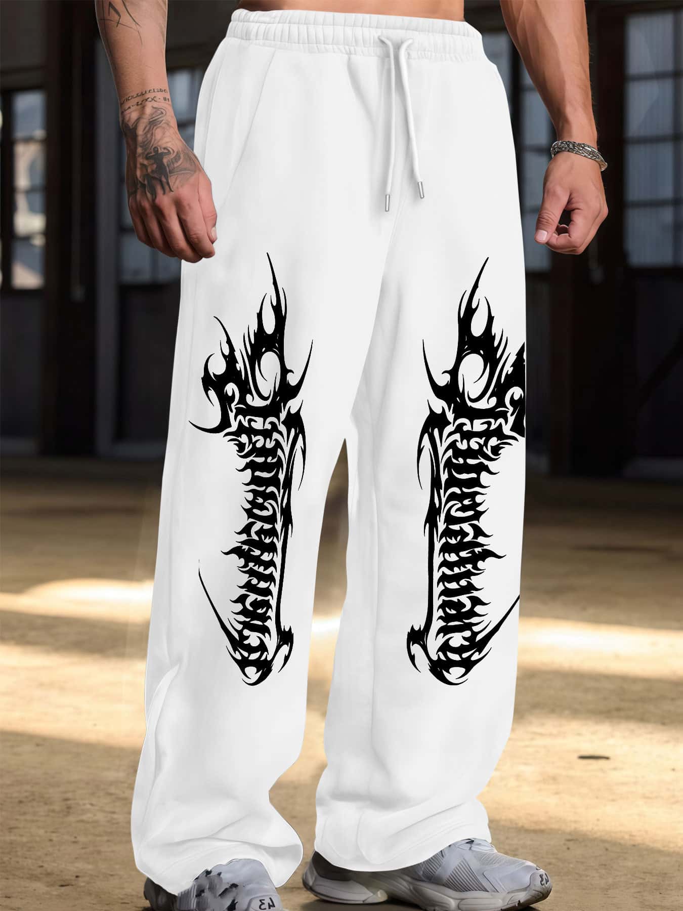 Gothic Fashion Street Trend Me - огляд і ціна Men'S Dress Pants Fashion