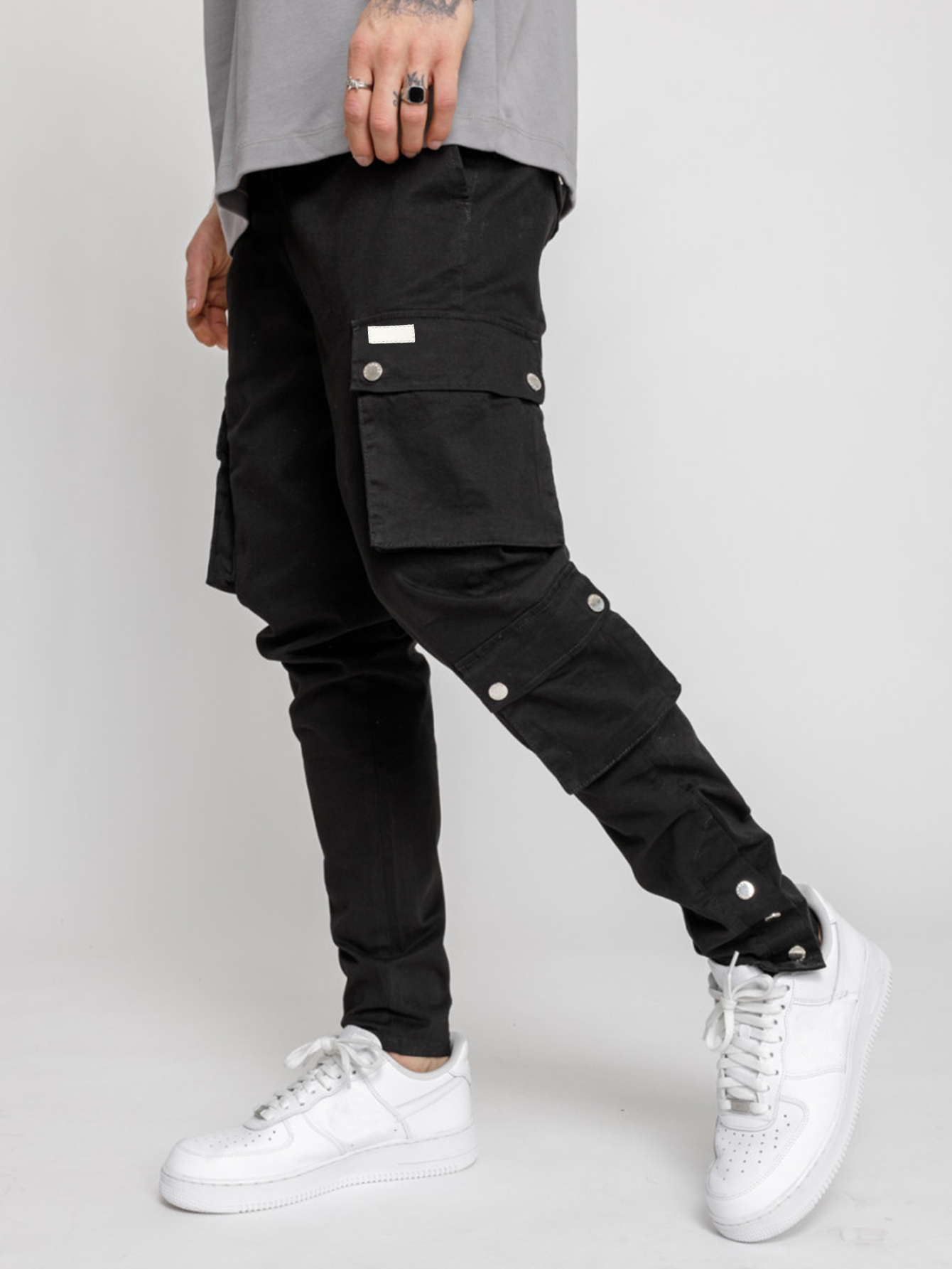 Men's work pants autumn new bu - огляд і ціна Mens Fashion Cargo Pants