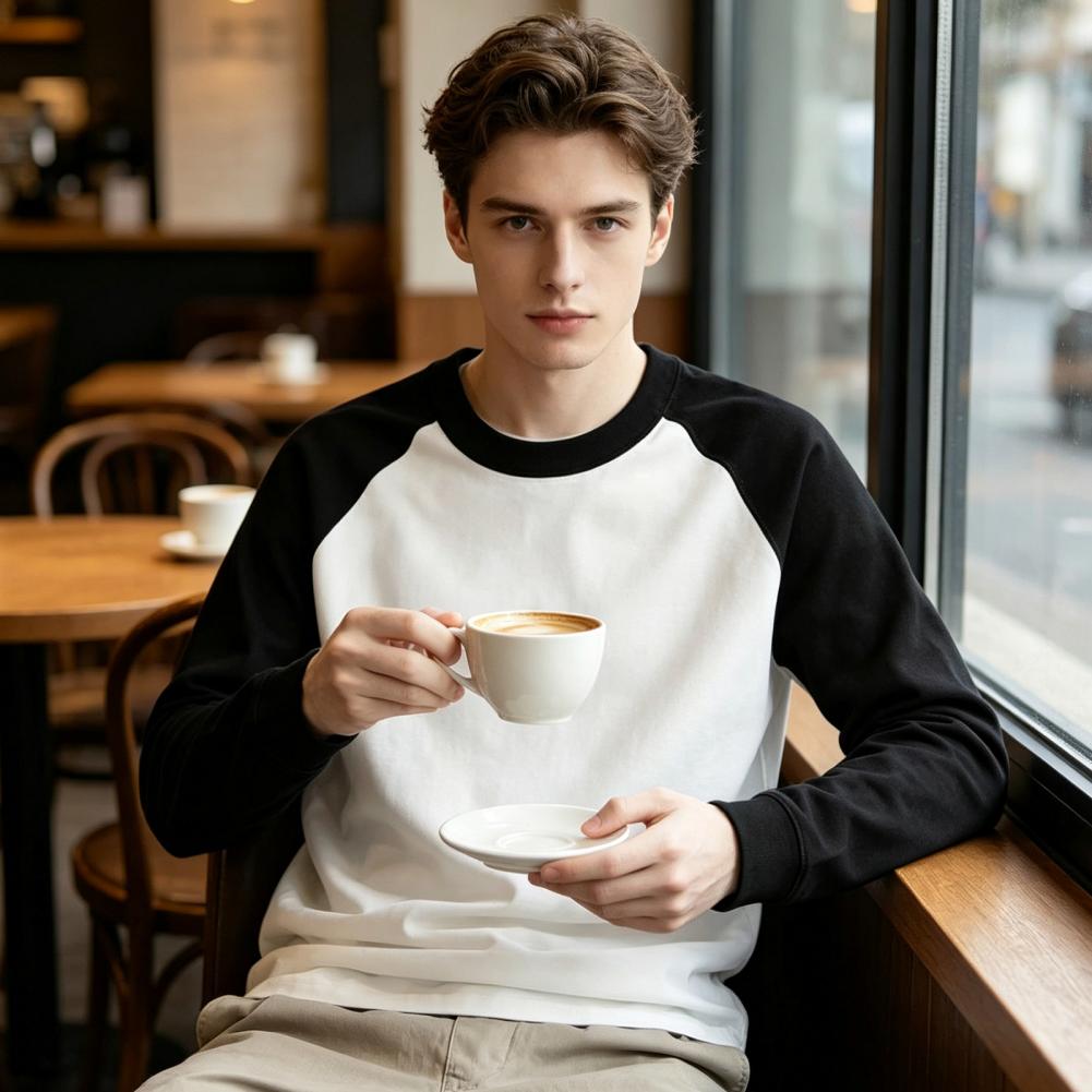 Comfortable Soft Mens Crew Nec - огляд і ціна Mens Fashion Style