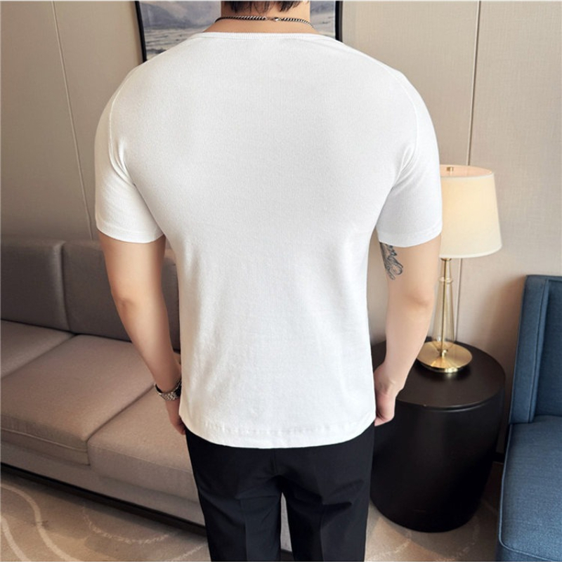 Men's Slim Fit Henley T-Shirt  - огляд і ціна Muscle Tee Workout