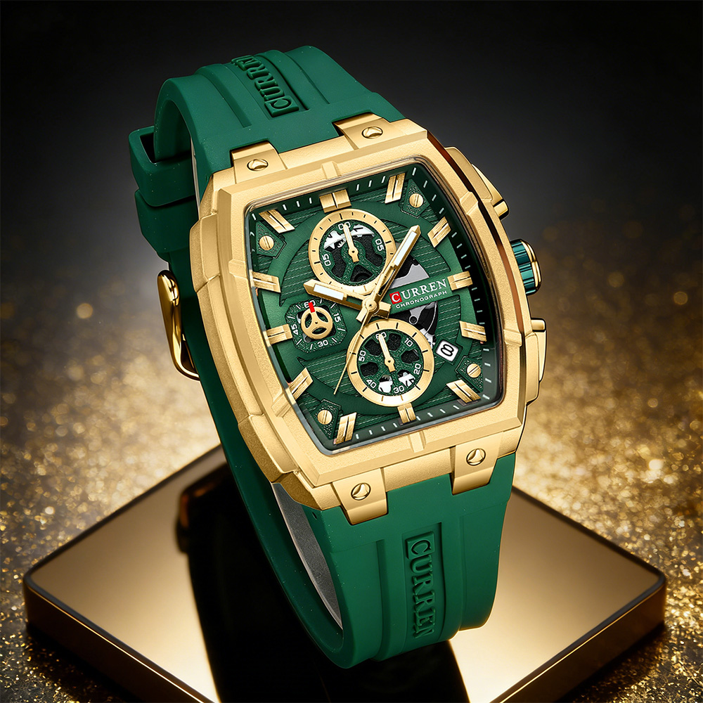 CURREN Luxury Vintage Watch fo - огляд і ціна Fashion Mens Watches