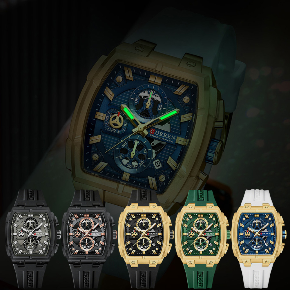 CURREN Luxury Vintage Watch fo - огляд і ціна Fashion Mens Watches