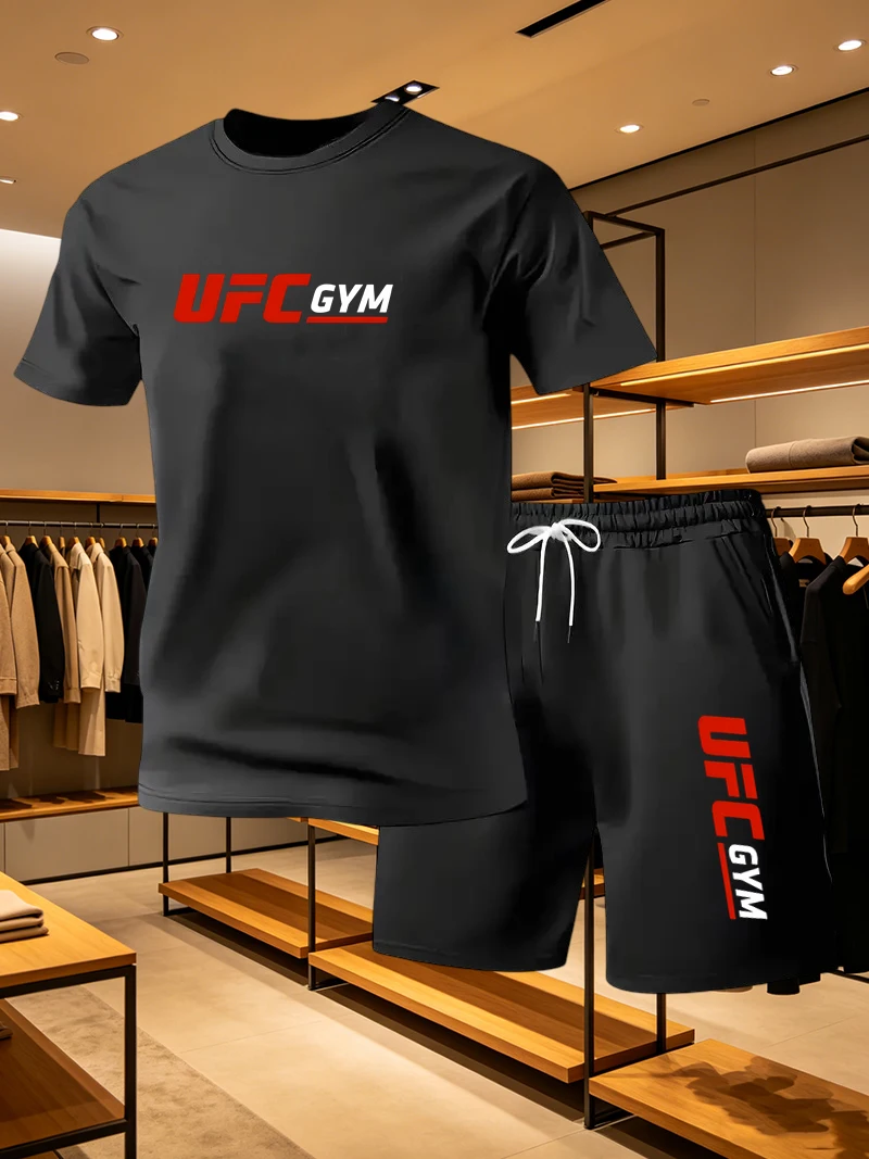 Men's Fashion T-shirt Shorts U - огляд і ціна Queer Men'S Fashion