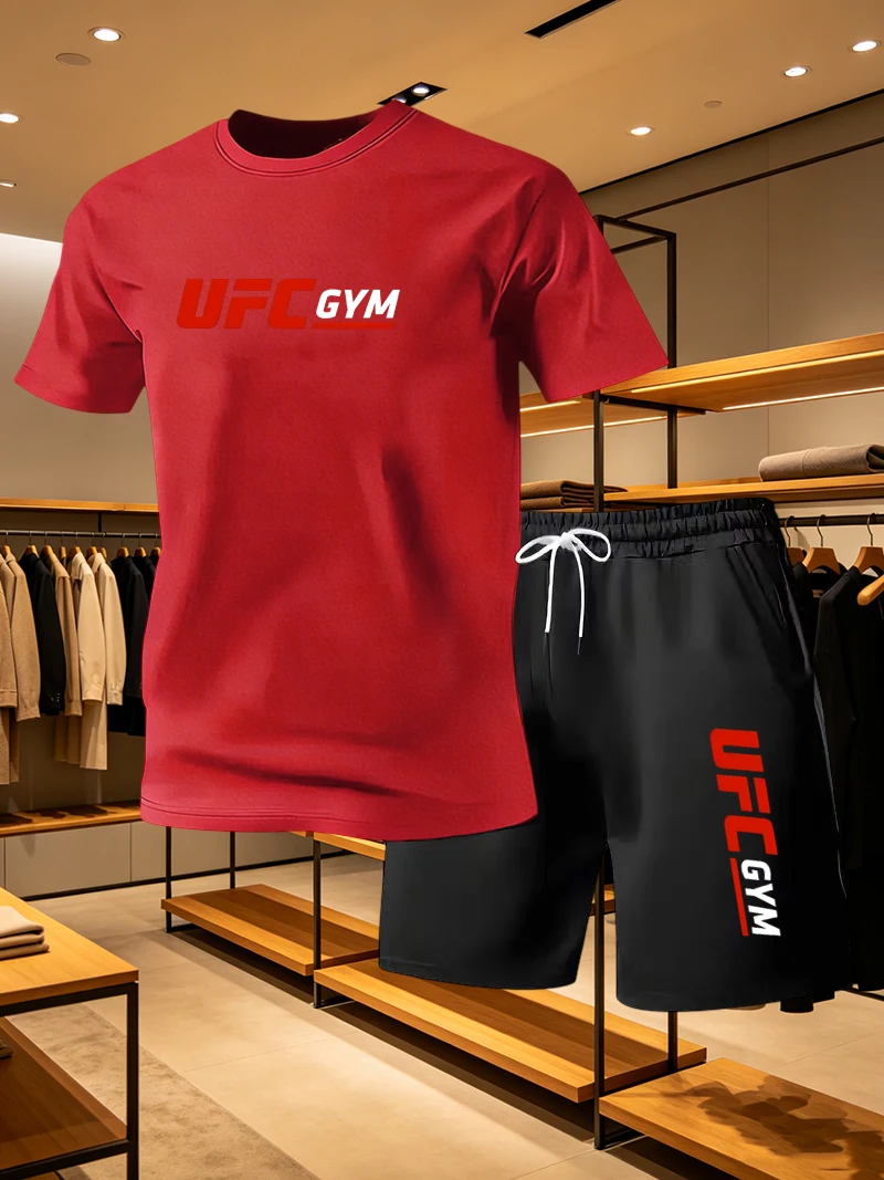 Men's Fashion T-shirt Shorts U - огляд і ціна Queer Men'S Fashion