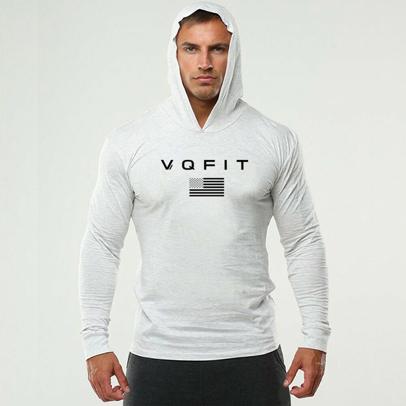 Mens Hooded Running T-shirts A - огляд і ціна Muscle Tee Workout