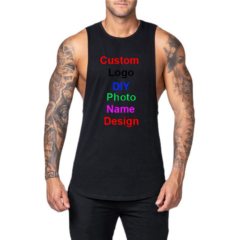 DIY Customized Logo Brand Gym  - огляд і ціна Muscle Tee Workout