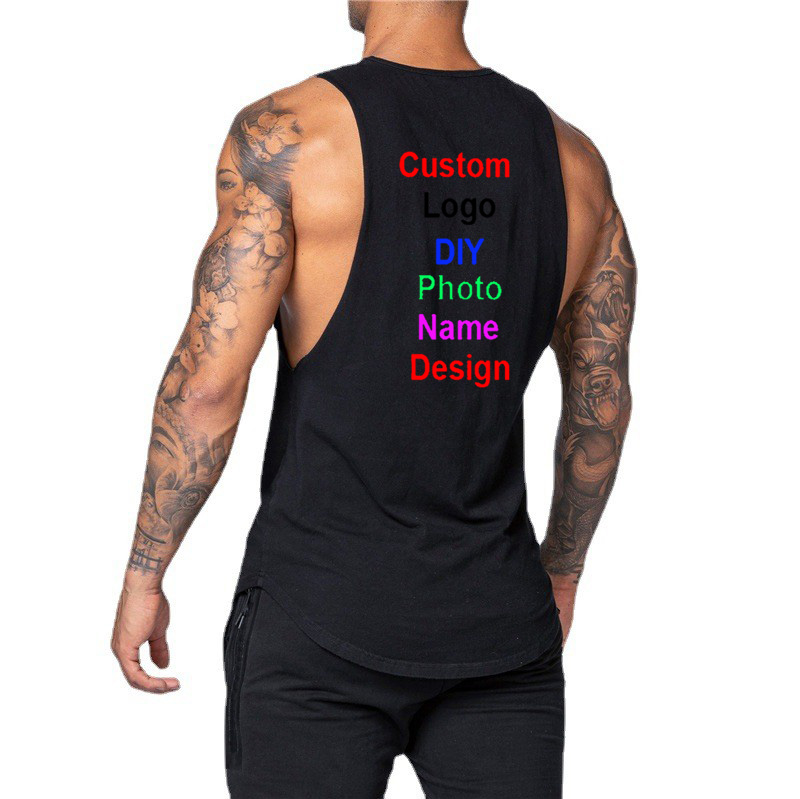 DIY Customized Logo Brand Gym  - огляд і ціна Muscle Tee Workout