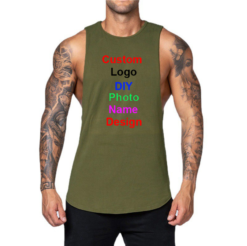 DIY Customized Logo Brand Gym  - огляд і ціна Muscle Tee Workout