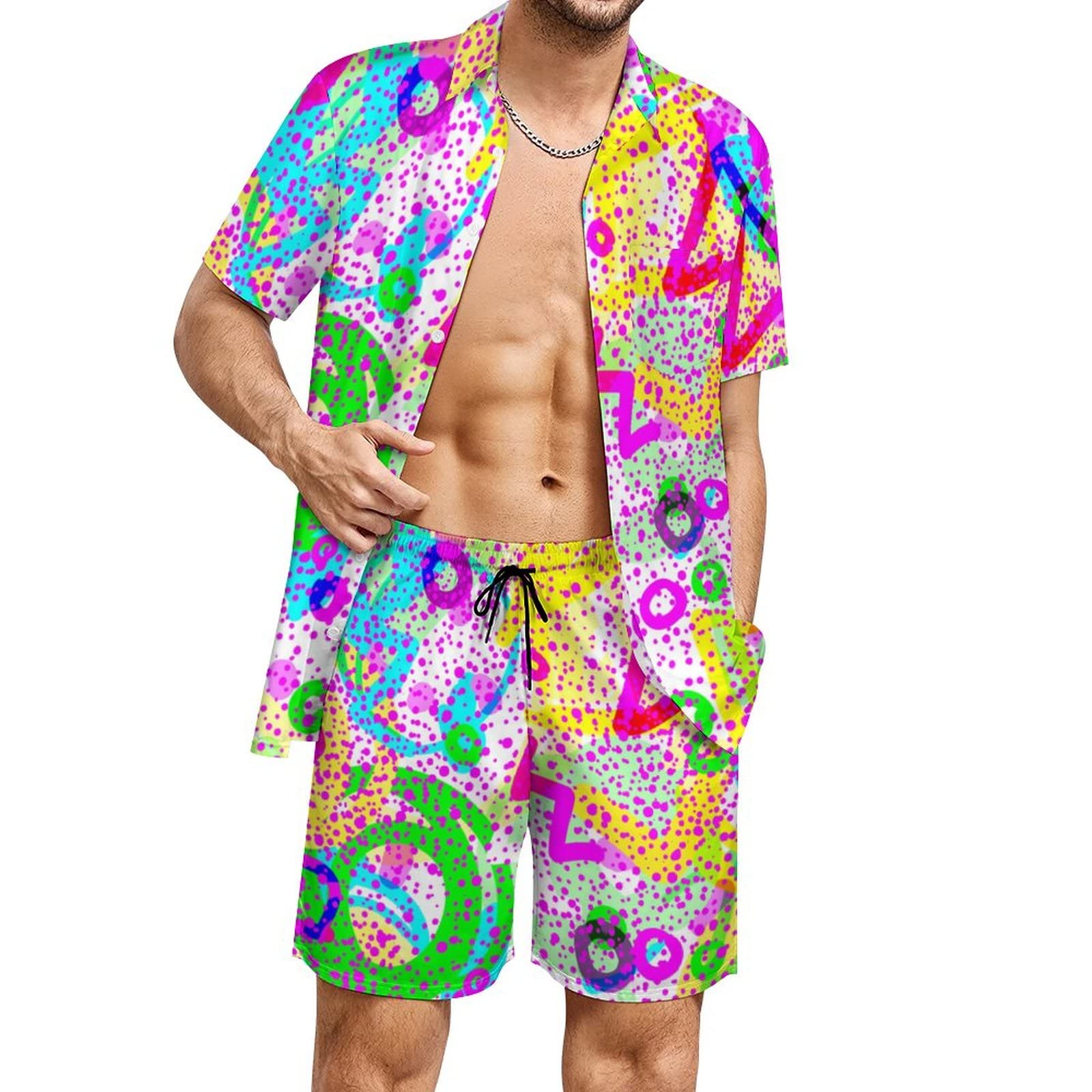 Summer Irregular Geometric 3D  - огляд і ціна Mens Fashion Style