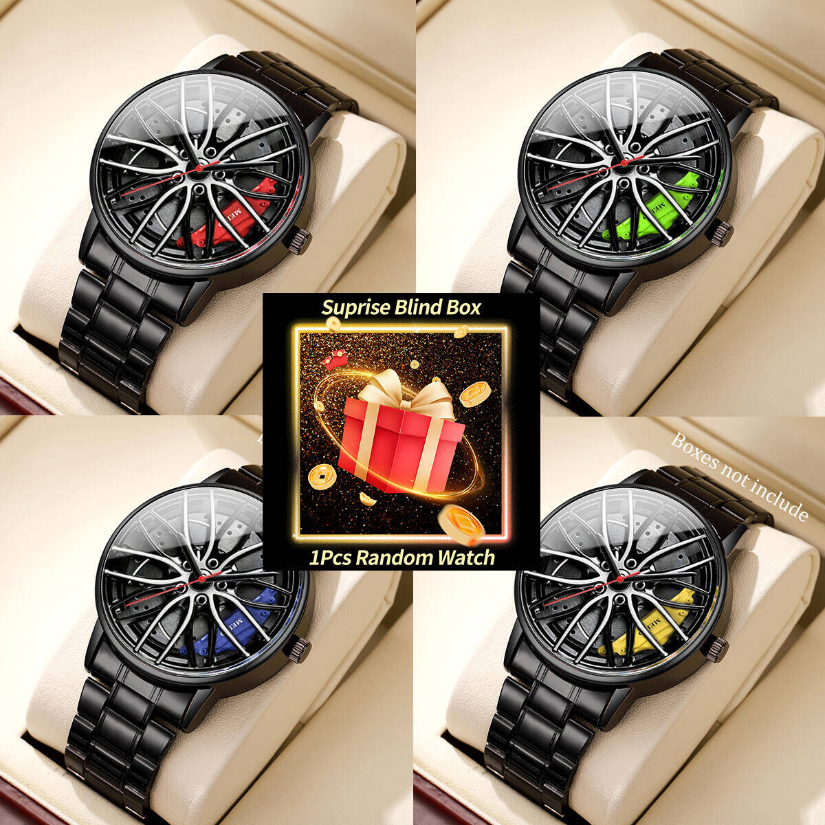 1PC Surprise Mystery Watch Bli - огляд і ціна Fashion Mens Watches