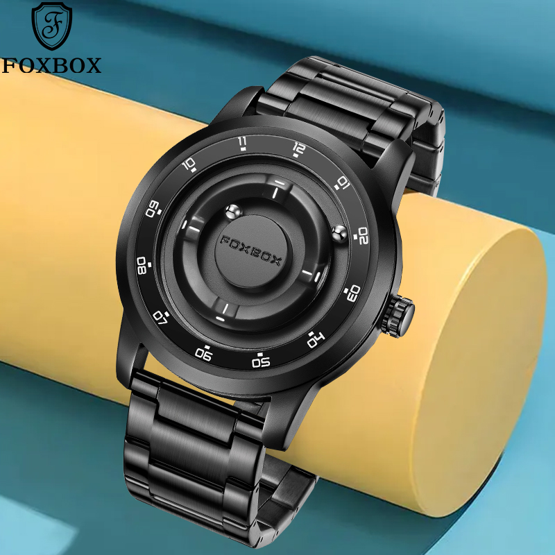 LIGE FOXBOX Fashion Man Magnet - огляд і ціна Fashion Mens Watches