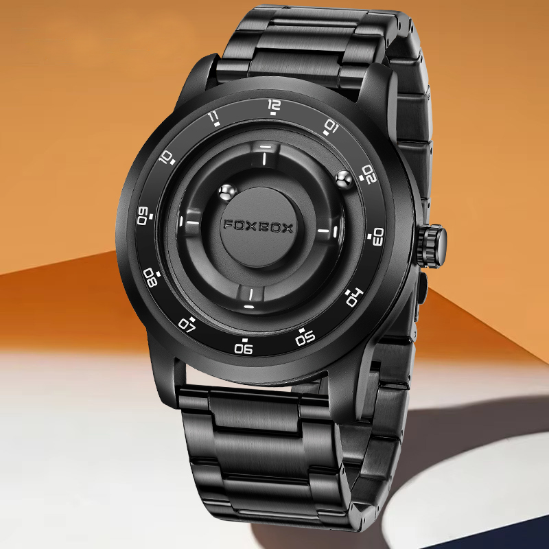 LIGE FOXBOX Fashion Man Magnet - огляд і ціна Fashion Mens Watches