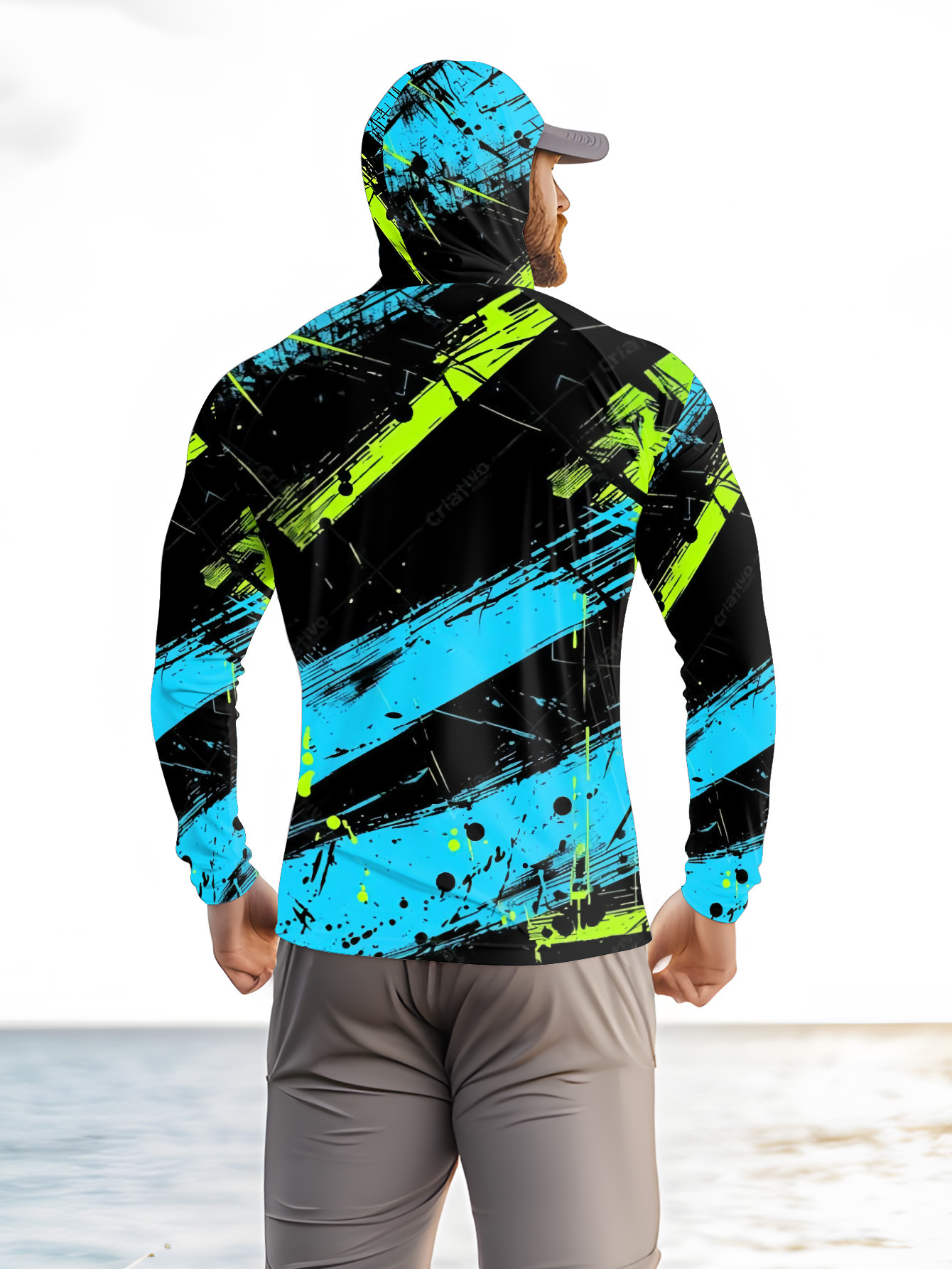 Fishing Hoodie Men Long Sleeve - огляд і ціна Mens Fashion Summer