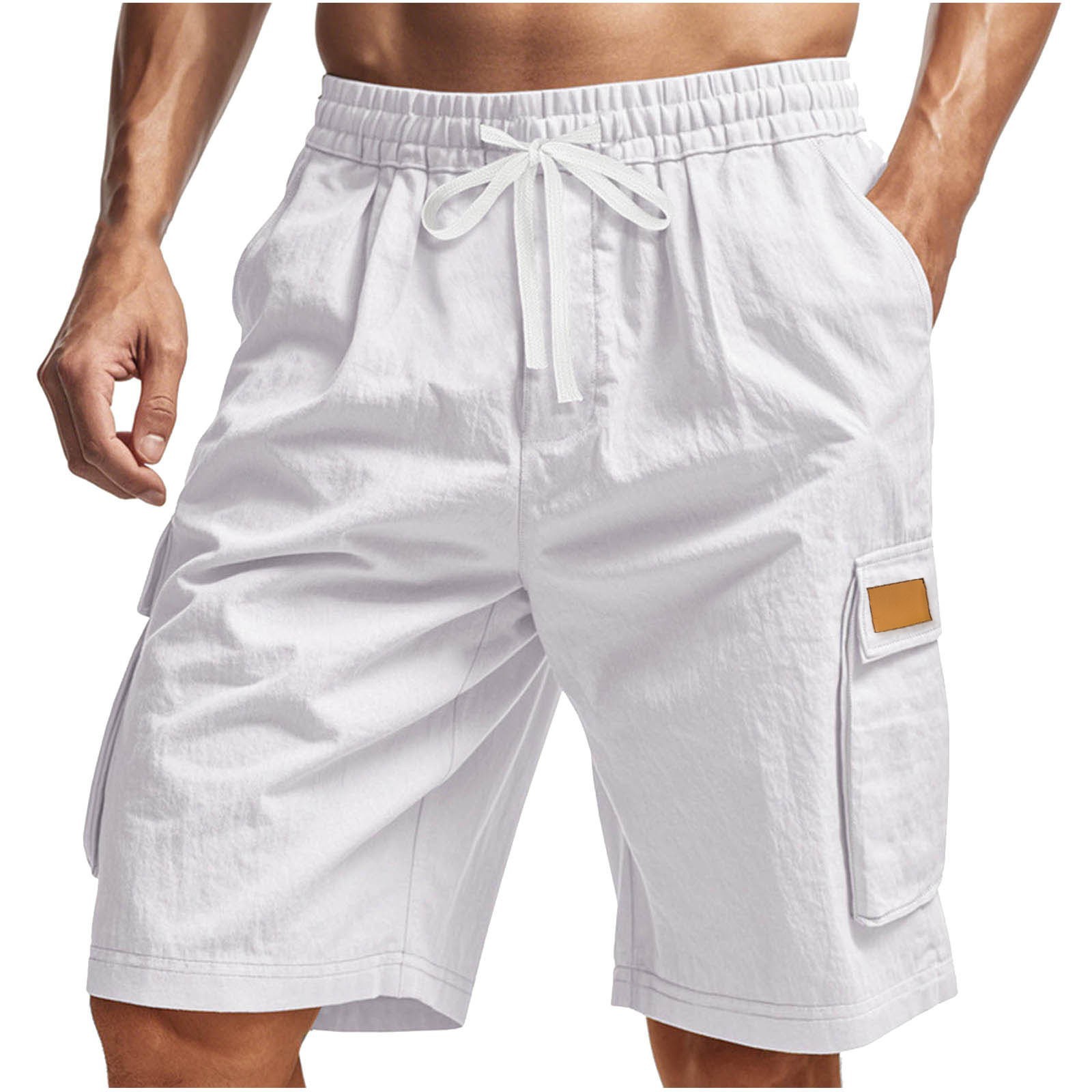 Multi Pocket Mens Cargo Shorts - огляд і ціна Mens Fashion Cargo Pants