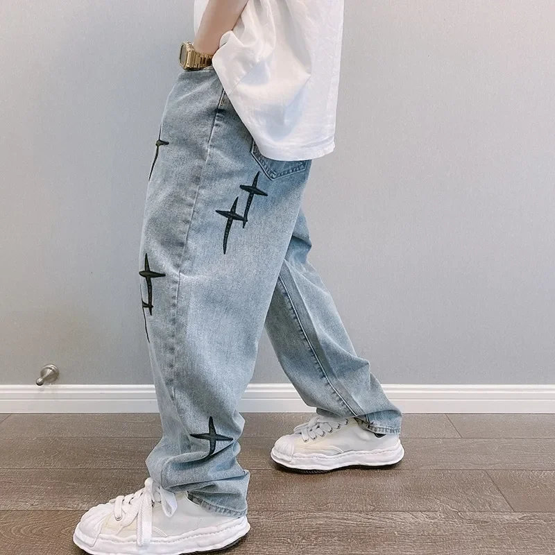 Jeans Men Wide Leg Cargo Pants - огляд і ціна Men'S Fashion With Baggy Jeans