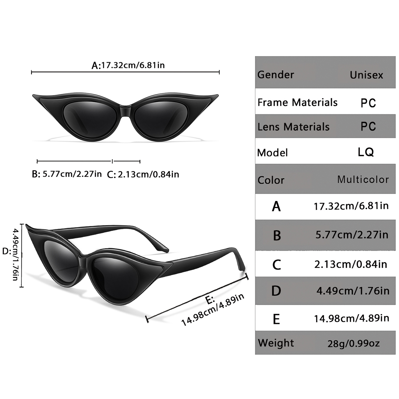 Sexy Cat Eye Sunglasses Fashio - огляд і ціна Men'S Fashion For Hot Weather