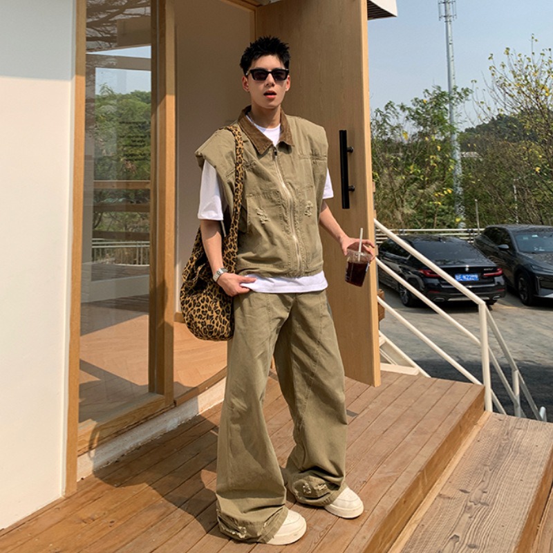 American Fashion Brand Retro D - огляд і ціна Men'S Fashion Pants