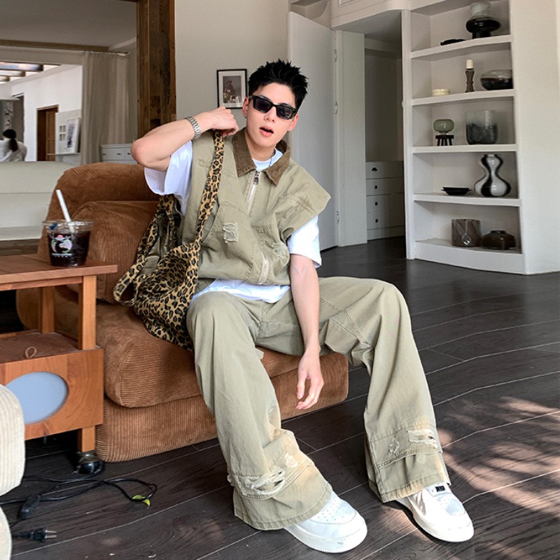 American Fashion Brand Retro D - огляд і ціна Men'S Fashion Pants