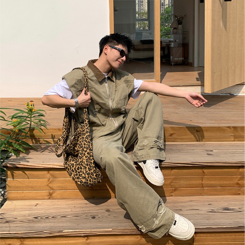 American Fashion Brand Retro D - огляд і ціна Men'S Fashion Pants
