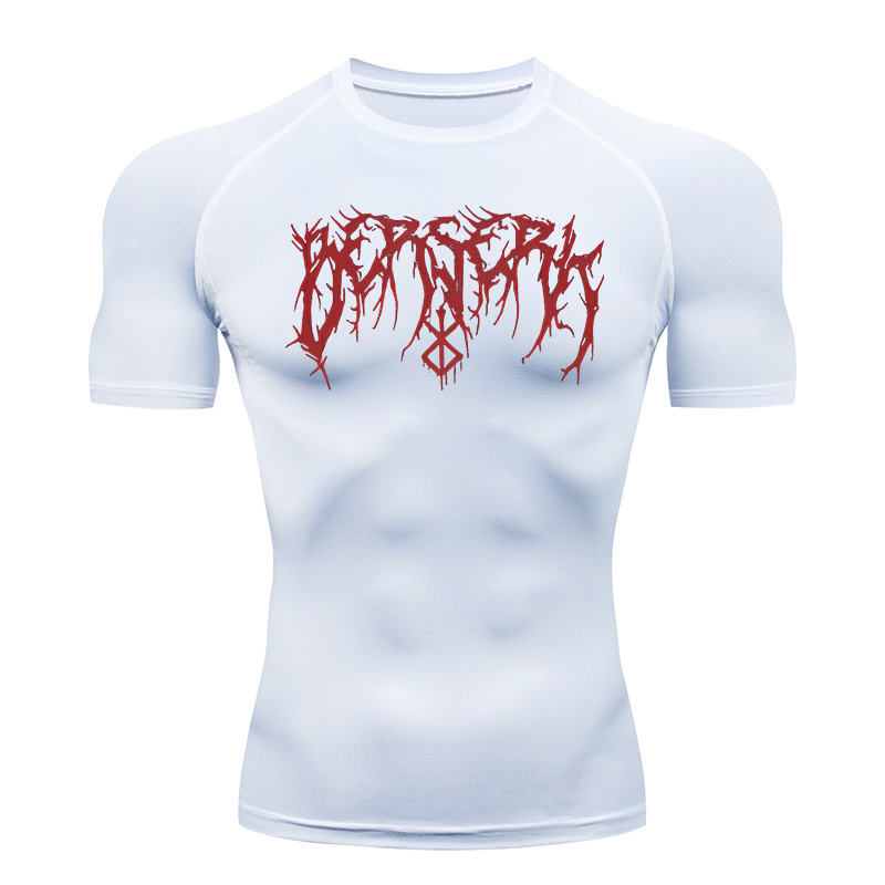 Gym Workout Rash Guard for Men - огляд і ціна Compression Shirt Workout