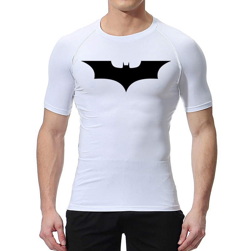 Bat Print Compression Shirts f - огляд і ціна Compression Shirt Workout