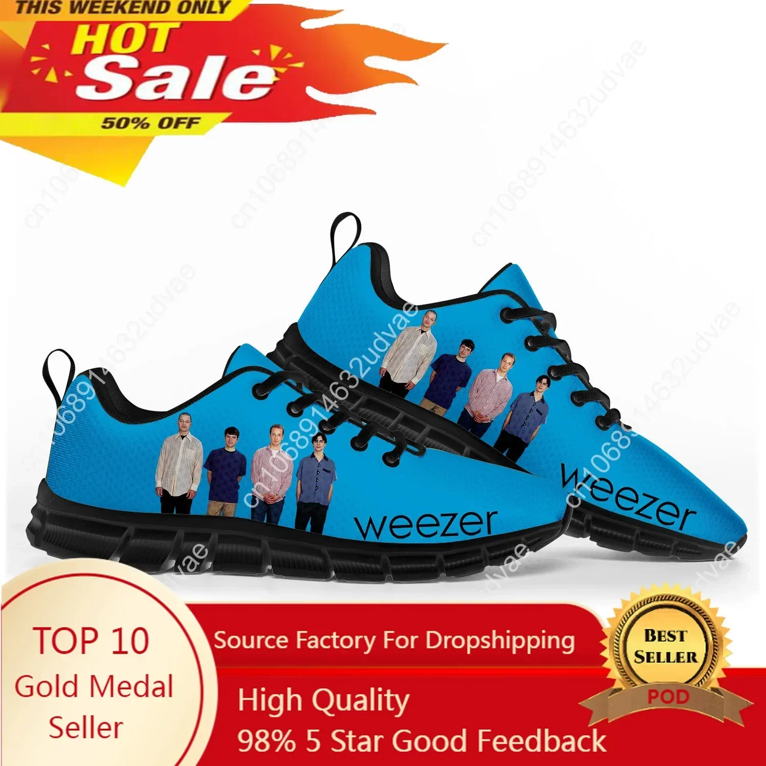 Weezer Sports Shoes Mens Women - огляд і ціна Casual Sneakers Men