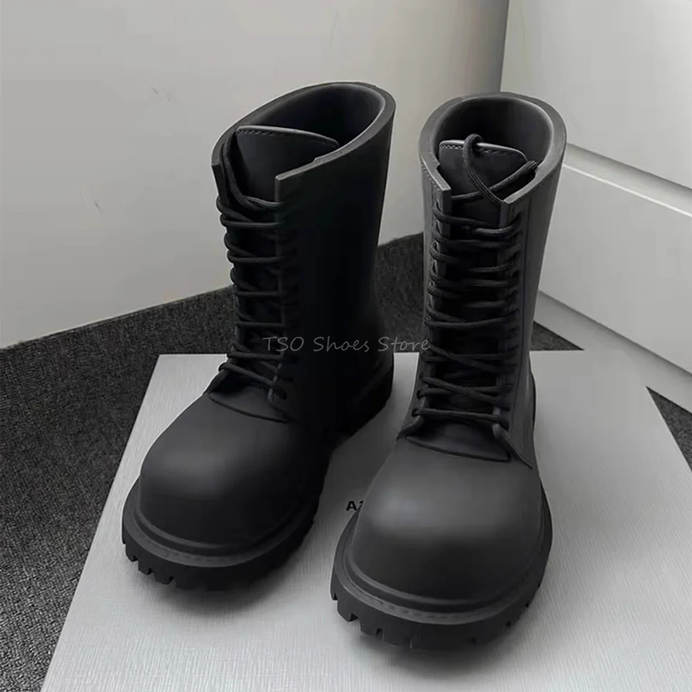 Thick Bottom Black Boots for M - огляд і ціна Chelsea Boots Men