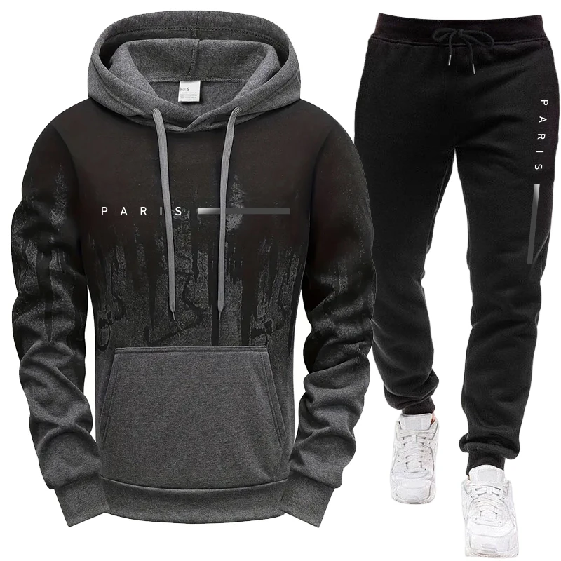 Men's Set/Hoodie/Pants Paris N - огляд і ціна Men'S Fashion Tips