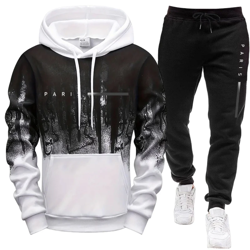 Men's Set/Hoodie/Pants Paris N - огляд і ціна Men'S Fashion Tips