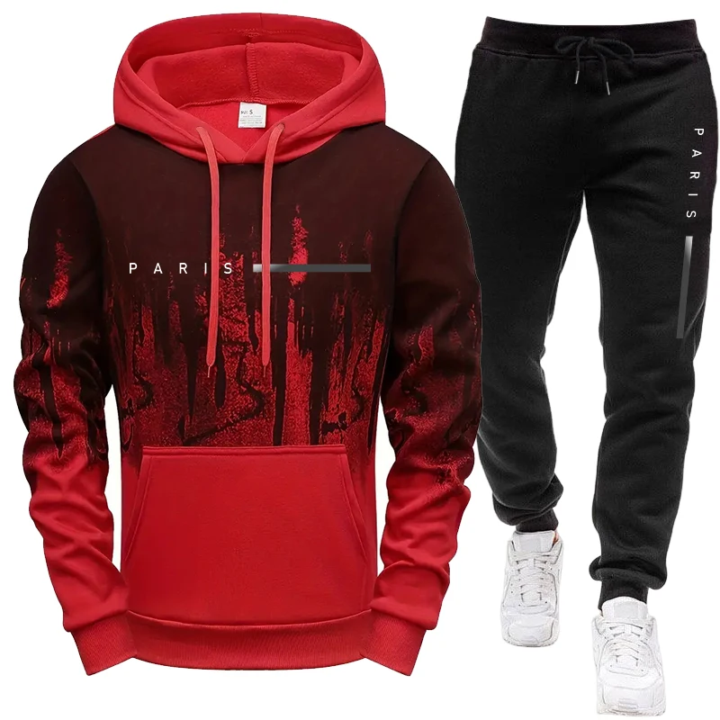 Men's Set/Hoodie/Pants Paris N - огляд і ціна Men'S Fashion Tips