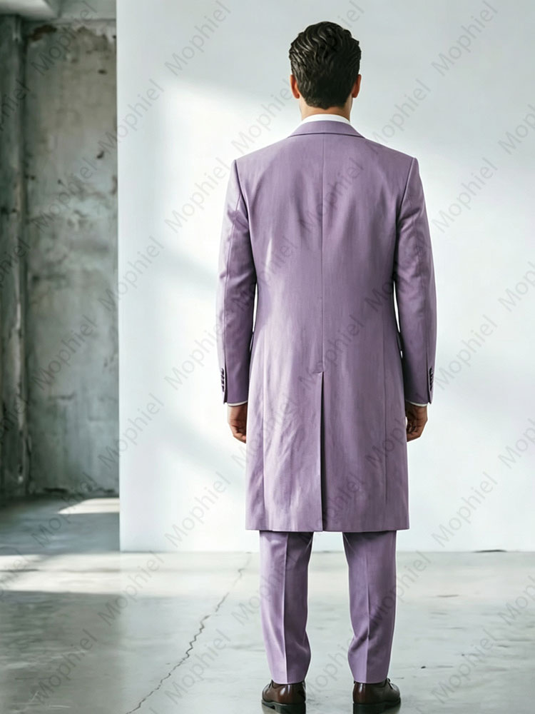 High Quality Long Men's Suits  - огляд і ціна Slim Fit Blazer Men