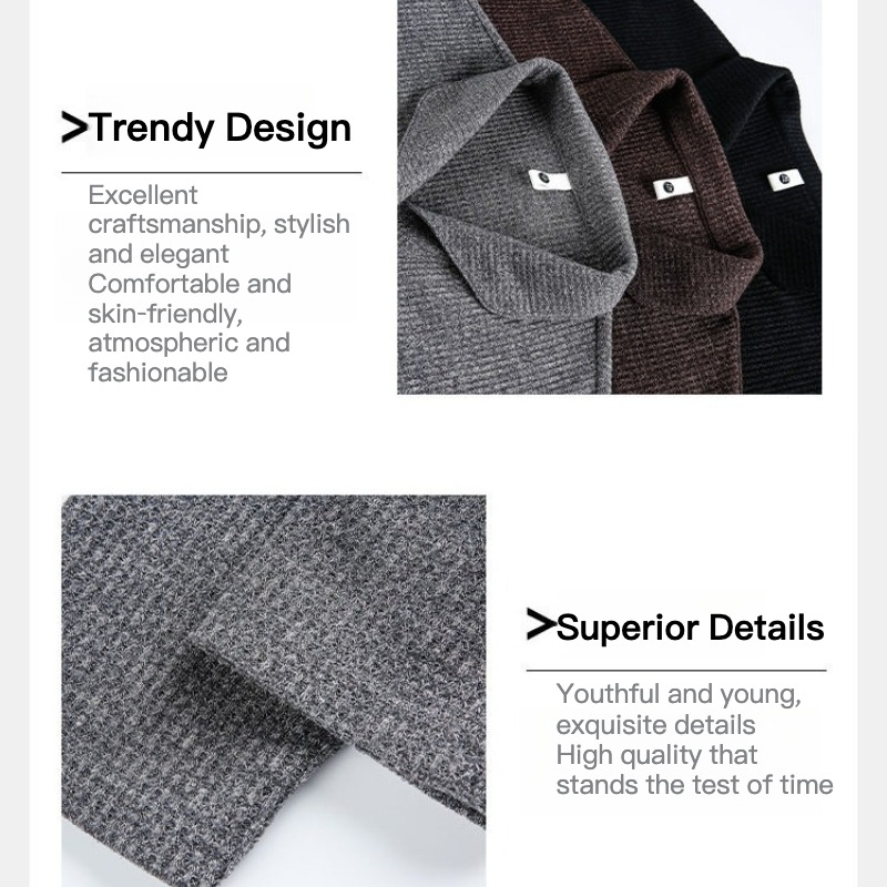 New Men's Long Sleeve Polo Shi - огляд і ціна Polo Shirt Slim