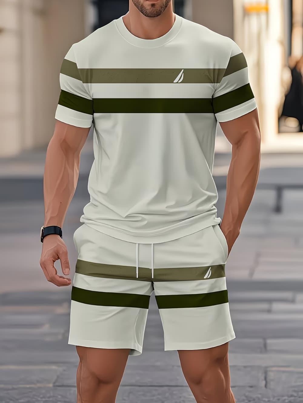Men's Summer Sets Funny 3D Str - огляд і ціна Queer Men'S Fashion
