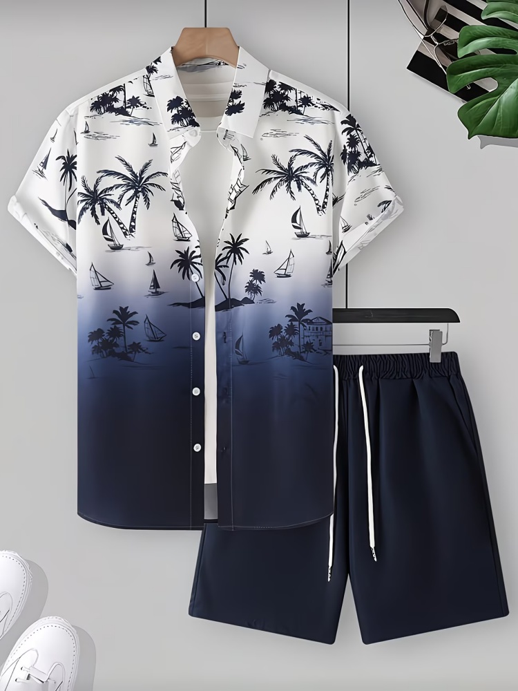 Fashion Summer 2 PCS Tracksuit - огляд і ціна Mens Fashion Style