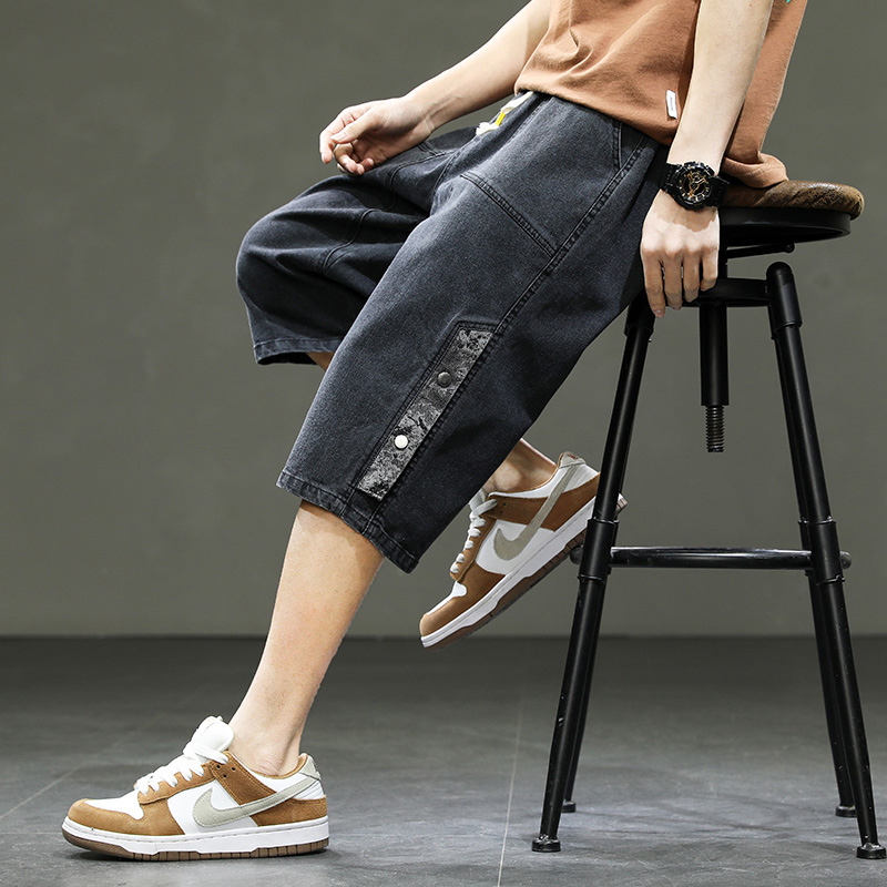 Korean Style Men's Long Shorts - огляд і ціна Men'S Fashion With Baggy Jeans