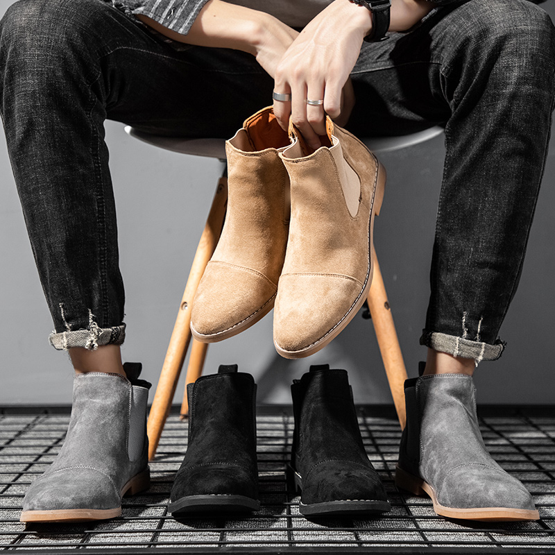 Fashion Khaki Chelsea Boots Me - огляд і ціна Chelsea Boots Men