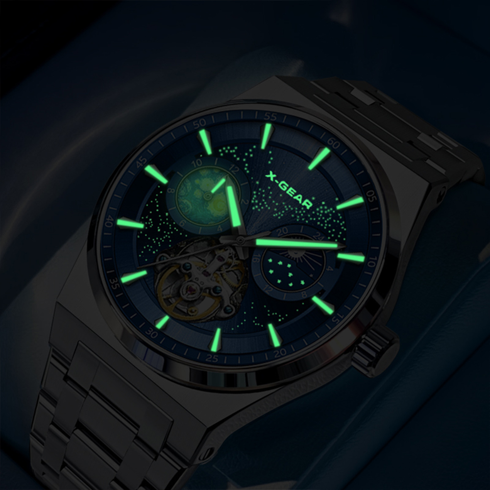 X-GEAR Flywheel Skeleton Autom - огляд і ціна Men'S Fashion X