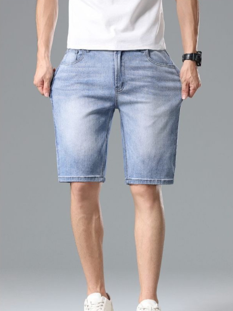 Summer Fashion Men's Denim Sho - огляд і ціна Men'S Fashion For Hot Weather